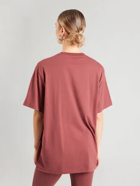 OH APRIL Tricou roşu închis alb