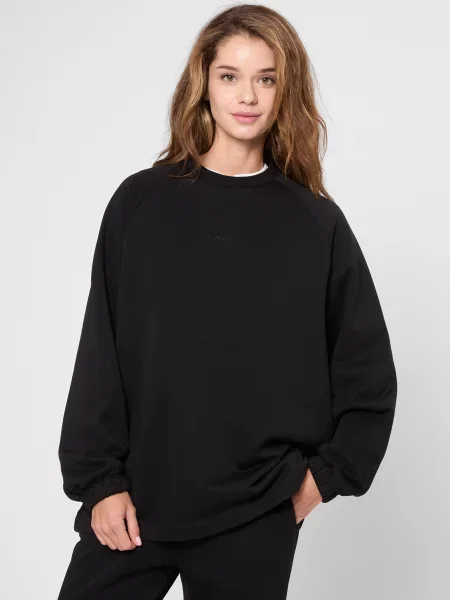 Світшот PRPY бавовна/еластан чорний