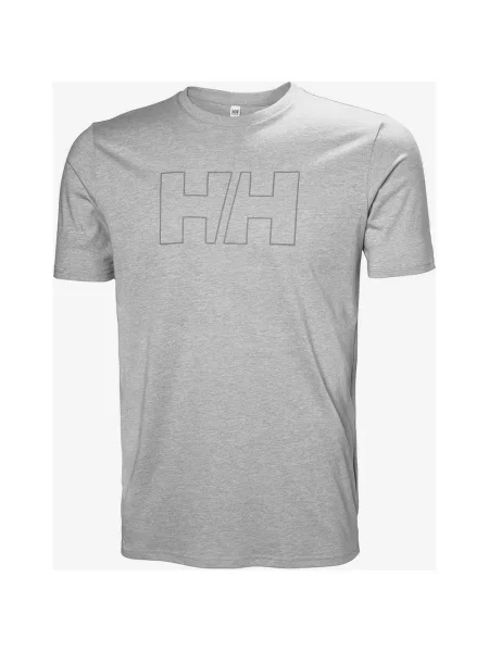 Koszulka Helly Hansen Tech Logo L szara