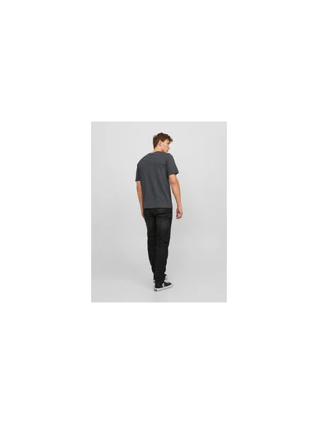 JACK & JONES Póló PAULOS sötétszürke szürke