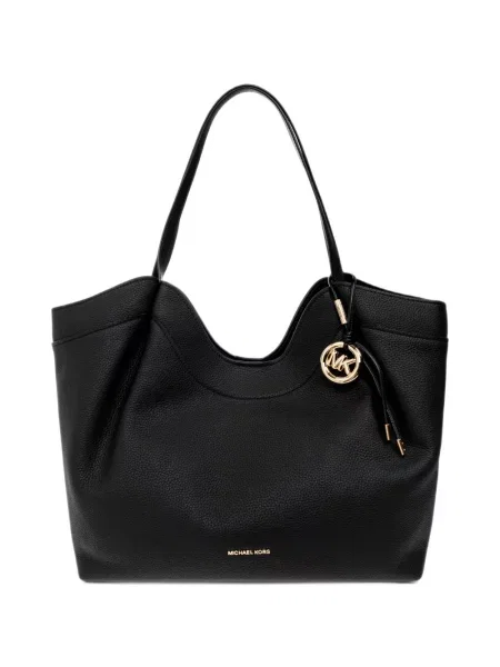 Geantă shopper Michael Michael Kors din piele negru