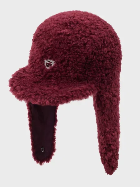 Шапка Diego M бордовая