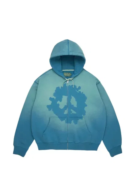 Hanorac cu glugă Denim Tears albastru