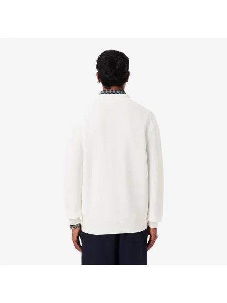 Классический свитер Lacoste белый