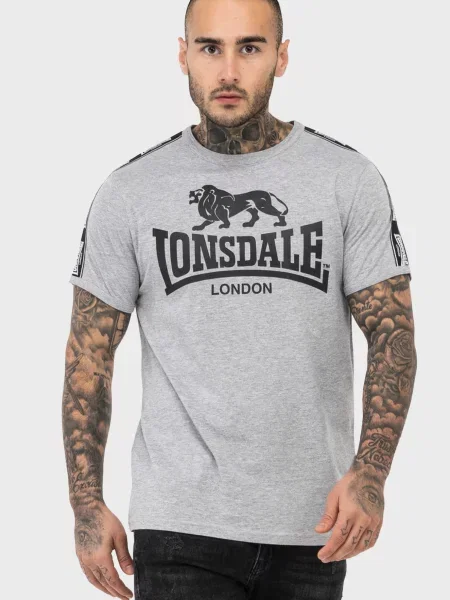 Футболка Lonsdale серая