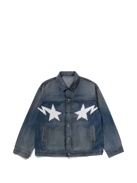 Geacă de blugi A Bathing Ape® albastru