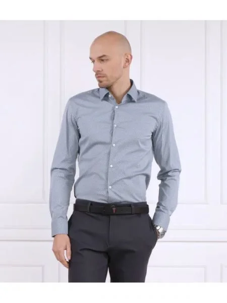 HUGO Cămașă Kenno albastru