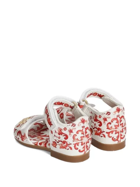 Sandały dziecięce Dolce And Gabbana białe