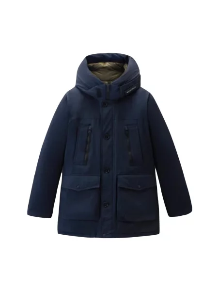 Parka Woolrich niebieska