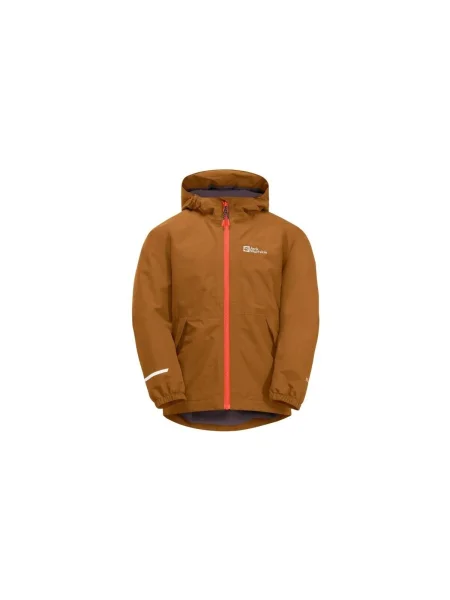 Geacă copii Jack Wolfskin maro