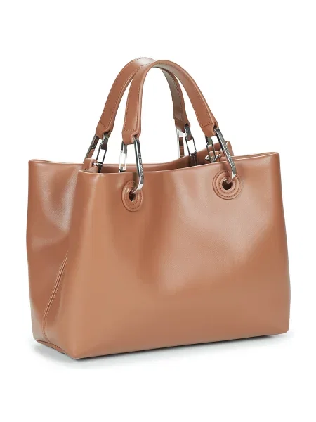 Geantă de mână Emporio Armani maro