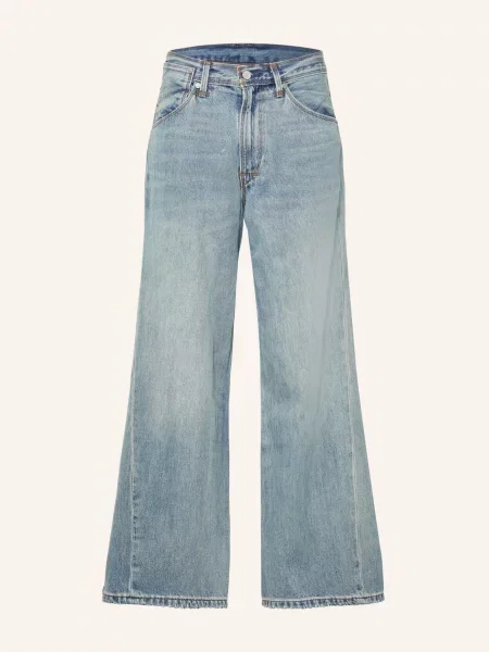 Levi's® Džíny Twisted Baggy Wide Fit 01 light indigo worn in