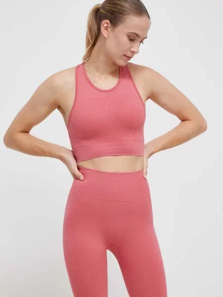 Топ за йога Casall розово
