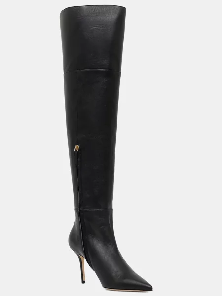 Elisabetta Franchi ghete de piele cu cui negru