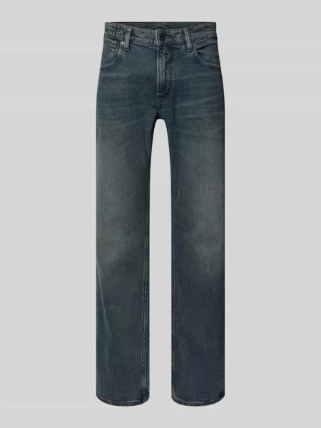 G-Star Raw Jeansy Mosa Szary Straight Fit niebieskie