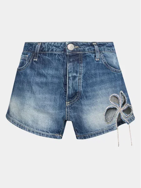 Jeans kratke hlače Please modra