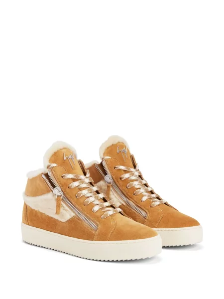 Veliūrinės sportbačiai Giuseppe Zanotti Kriss ruda