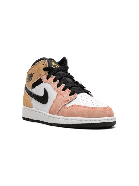 Sneakersy dziecięce Jordan Air Jordan 1 pomarańczowe