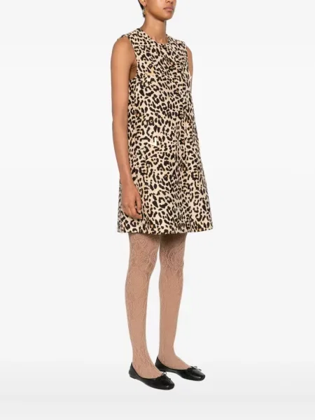 Geacă Valentino Garavani cu imagine cu model leopard