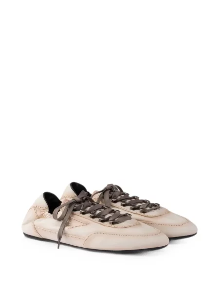 Sneakerși Prada din piele