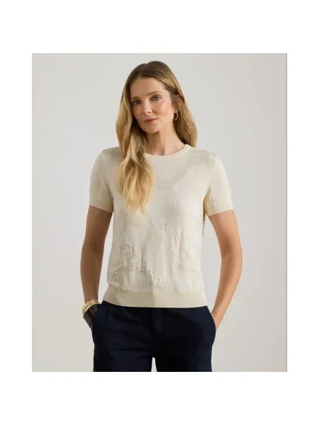 Koszulka Ralph Lauren beżowa