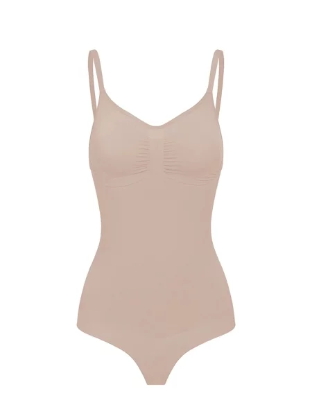 Cfab Alakformáló body Sculpting Shapewear mit String' bézs