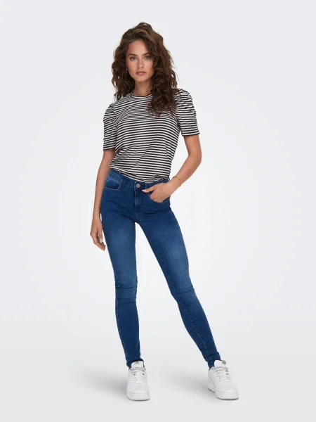 ONLY Tricou IBEN negru alb