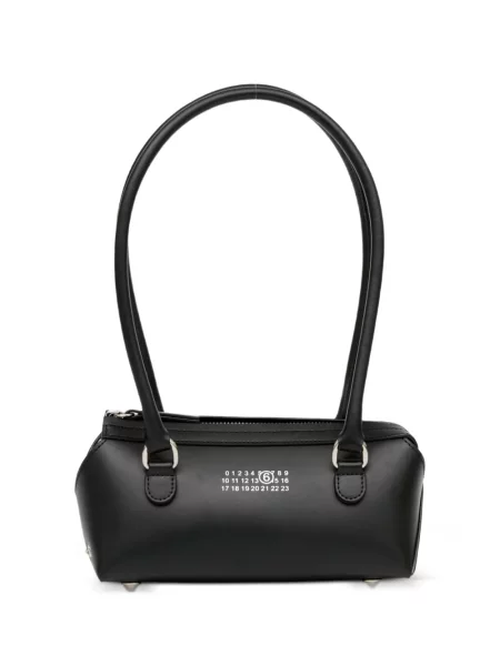 Geantă de mână Mm6 Maison Margiela cu autograf negru