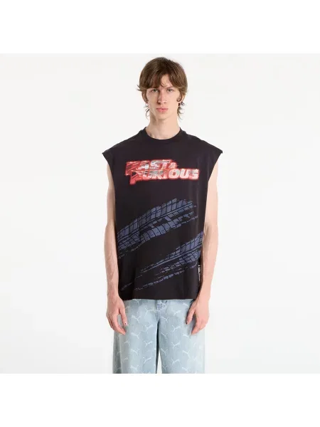 T-shirt Puma x Fast & Furious Cutoff Puma Black S μαύρο