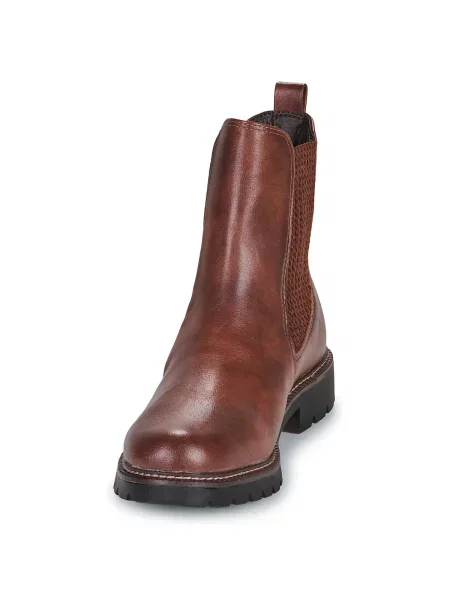 Chelsea boots Tamaris hnědé