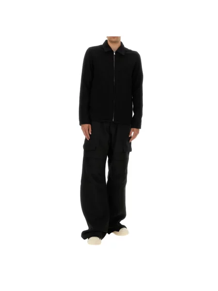 Kurtka Rick Owens wełniana czarna