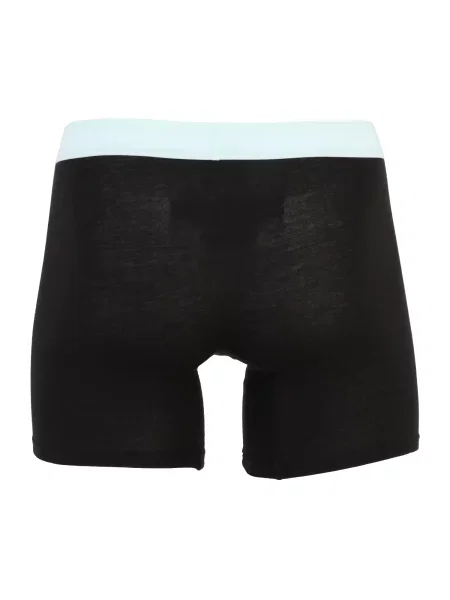 Calvin Klein Underwear Boxerky nebesky modrá / tmavomodrá / pastelovo žltá čierna