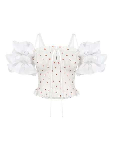 Lniana bluzka Sleeper biała