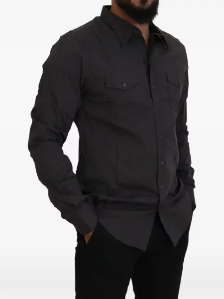 Cămașă Dolce & Gabbana gri