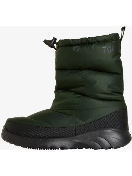 Buty trekkingowe The North Face Nuptse Traction ciemnozielony 39 czarny