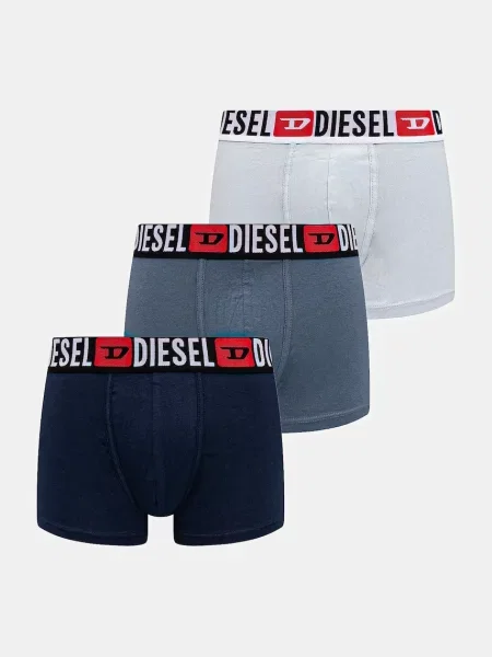 Diesel bokserki UMBX-DAMIEN-THREE PACK BOXERS granatowe