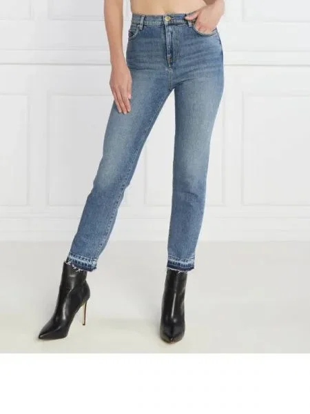 Pinko Blugi SISSY SLIM DENIM COMFORT VINTA albastru
