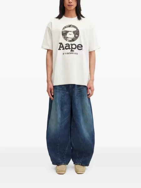 Tricou Aape By A Bathing Ape cu imagine