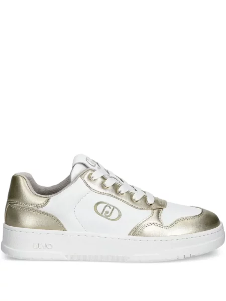 Sneakerși Liu Jo din piele alb