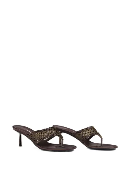 Papuci tip mules Le Silla maro