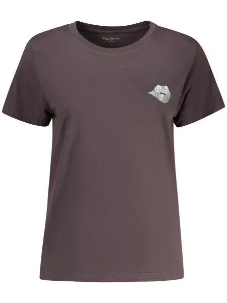 Tricou Pepe Jeans scurt alb