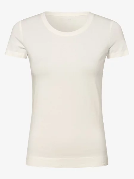 Marie Lund T-shirt Kobiety Dżersej jednolity S biały