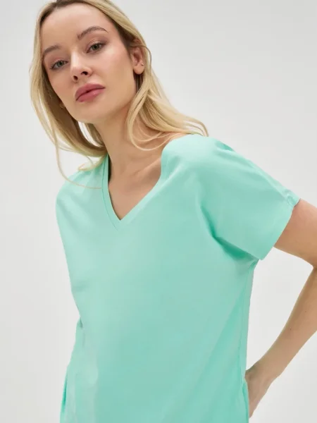 Tricou Marisse turcoaz