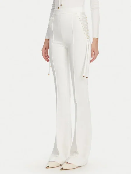 Elisabetta Franchi nohavice biela