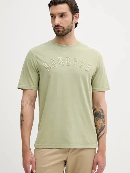 Barbour tričko BANFORD zelené
