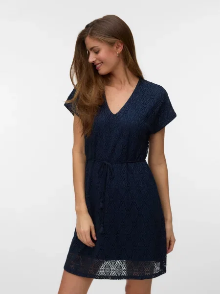VERO MODA Rochie VMMAYA bleumarin