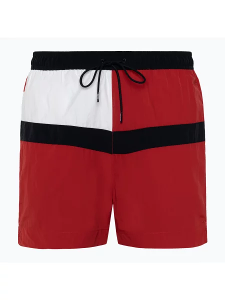Мъжки шорти за плуване Tommy Hilfiger Medium Drawstring primary red червено