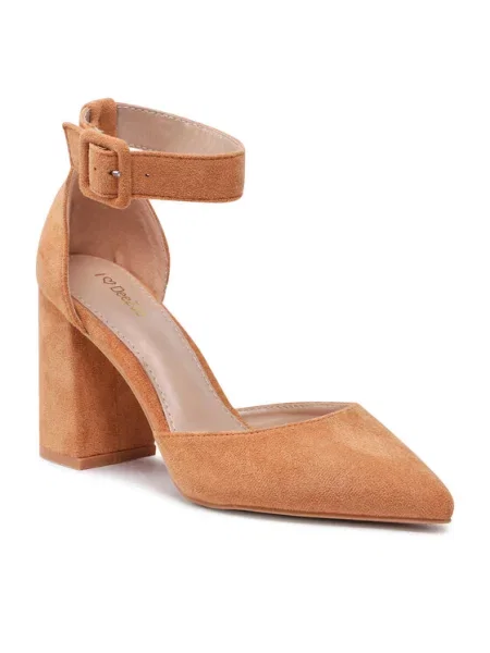 Nizki čevlji DeeZee Camel rjava