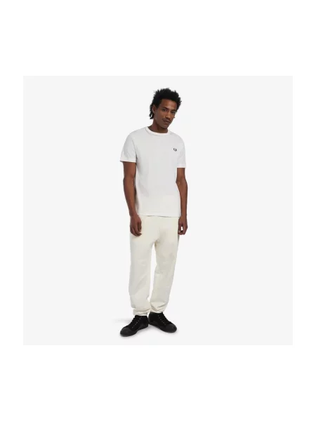 T-shirt FRED PERRY Crew Neck Tee Snow White XL bijela