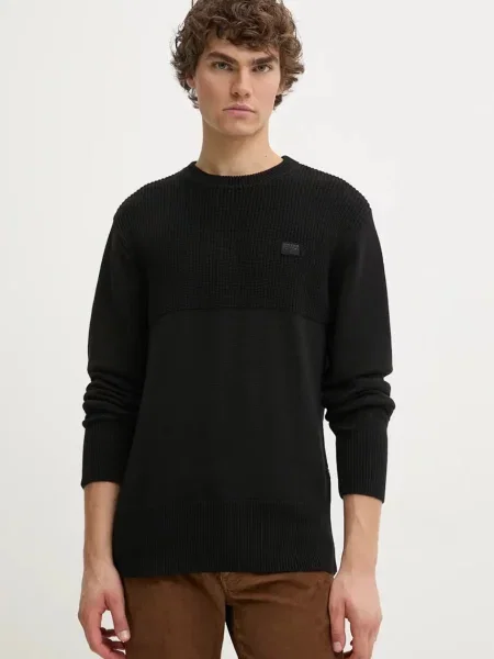 Пуловер G-Star Raw мъжки черно